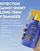 Nivea SUN Protect & Moisture spray autobronzant hidratant SPF 50+ 250 ml