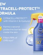Nivea SUN Protect & Moisture spray autobronzant hidratant SPF 50+ 250 ml