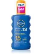 Nivea SUN Protect & Moisture spray pentru bronzat SPF 15 200 ml