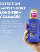 Nivea SUN Protect & Moisture spray pentru bronzat SPF 15 200 ml