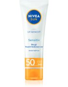 Nivea SUN Sensitive crema protectoare pentru fata pentru piele sensibilă SPF 50 50 ml