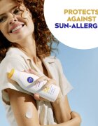 Nivea SUN Sensitive Immediate lotiune de plaja pentru pielea sensibila SPF 50+ 200 ml