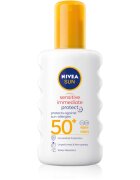 Nivea SUN Sensitive Immediate spray protector pentru plajă SPF 50+ 200 ml