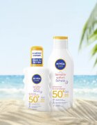 Nivea SUN Sensitive Immediate spray protector pentru plajă SPF 50+ 200 ml
