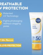 Nivea SUN Shine Control lotiune tonica SPF 50+ SPF 50+ 40 ml