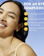 Nivea SUN Ultra Light Fluid nuantator cu textura usoara SPF 50+ culoare Medium 40 ml