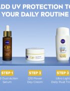 Nivea SUN Ultra Light Fluid nuantator cu textura usoara SPF 50+ culoare Medium 40 ml