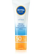Nivea SUN UV FACE crema de piele ușor liniștitoare plaja SPF 50 50 ml