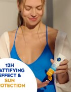 Nivea SUN UV FACE crema de piele ușor liniștitoare plaja SPF 50 50 ml