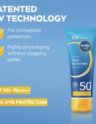 Nivea SUN UV FACE lotiune tonica SPF 50+ 40 ml