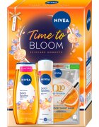 Nivea Time to Bloom set cadou corp si fata