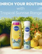 Nivea Tropical Sunrise gel de dus hidratant 250 ml