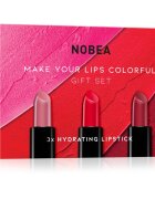 NOBEA Beauty Pleasure Make Your Lips Colorful Gift Set set de rujuri ediție cadou