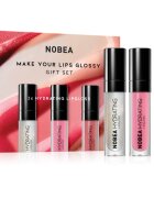 NOBEA Beauty Pleasure Make Your Lips Glossy Gift Set set cu luciu de buze ediție cadou