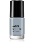 NOBEA Day-to-Day Gel-like Nail Polish lac de unghii cu efect de gel culoare Cloudy grey #N10 6 ml