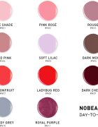 NOBEA Day-to-Day Gel-like Nail Polish lac de unghii cu efect de gel culoare Cloudy grey #N10 6 ml