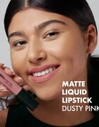 NOBEA Day-to-Day Matte Liquid Lipstick ruj lichid mat culoare Dusty Pink #M02 7 ml