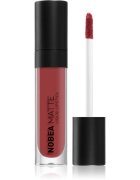 NOBEA Day-to-Day Matte Liquid Lipstick ruj lichid mat culoare Mulberry #M12 7 ml