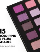 NOBEA Day-to-Day Rosy Glam Eyeshadow Palette paletă cu farduri de ochi 24 g