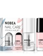 NOBEA Nail Care Strong & Nude Set set de lacuri de unghii