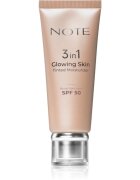 Note Cosmetique 3 in 1 Glowing Skin cremă hidratantă nuanțatoare pentru o piele mai luminoasa SPF 50 30 ml