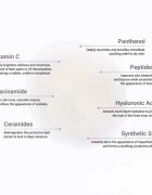 Notino Anti-Aging Cream with Peptides Vitamin C Ceramides Hyaluronic Acid Niacinamide & Pantheno crema de zi si de noapte împotriva îmbătrânirii p