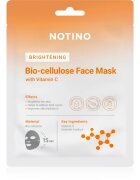 Notino Brightening Bio-Cellulose Face Mask with Vitamin C mască textilă iluminatoare 25 g