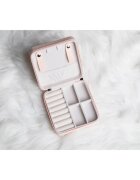 Notino Classy Collection Jewellery box cutie de bijuterii Peach