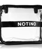 Notino Cosmetic Bags Clear Make-Up Artist Bag geanta de cosmetice transparent 1 buc
