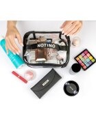 Notino Cosmetic Bags Clear Make-Up Artist Bag geanta de cosmetice transparent 1 buc