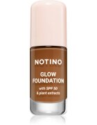 Notino Glow Foundation With SPF 50 & Plant Extracts make-up pentru luminozitate SPF 50 01 Deep Warm 30 ml