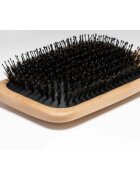 Notino Hair Collection Flat brush with boar bristles perie de tip paletă cu peri de mistret 1 buc