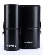 Notino Makeup Brushes Essential Professional Make-Up Brushes & Sponge Set set de pensule cu husă 5 buc