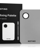 Notino Makeup Brushes Professional Mixing Palette With Spatula paletă pentru mixarea machiajului cu spatulă