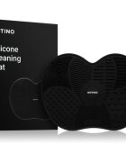 Notino Makeup Brushes Silicone Cleaning Mat For Make-Up Brushes suport pentru curățarea pensulelor Black 1 buc