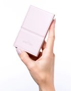 Notino Mirrors Compact Mirror oglinda cosmetica Leatherette Beige 1 buc