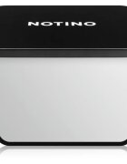 Notino Mirrors Magnifying Compact Mirror oglinda cosmetica Black 1 buc
