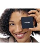 Notino Mirrors Magnifying Compact Mirror oglinda cosmetica Black 1 buc