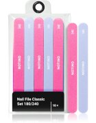 Notino Nail File Classic Set 180/240 set de pile