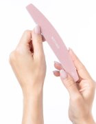 Notino Nail Tools Nail File Arc pilă de unghii clasică cu două straturi aspre 100/180 1 buc