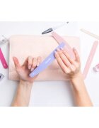 Notino Nail Tools Nail File Arc pilă de unghii clasică cu două straturi aspre 100/180 1 buc