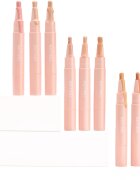 Notino Peptide Radiance Boosting Concealer corector de îngrijire cu acoperire ridicată 060 Warm Medium 4 ml