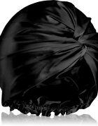 Notino Silk Collection Hair wrap turban din mătase pentru păr Black 1 buc