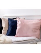 Notino Silk Collection Pillowcase față de pernă din mătase Pink 50x60 cm