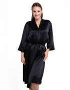 Notino Silk Collection Silk Bathrobe halat mătăsos