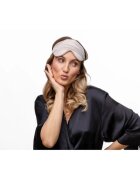 Notino Silk Collection Sleeping mask & Scrunchies Set set cadou culoare Cream