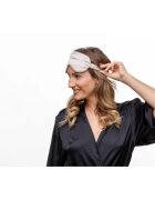 Notino Silk Collection Sleeping mask & Scrunchies Set set cadou culoare Cream