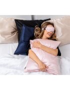Notino Silk Collection Sleeping mask & Scrunchies Set set cadou culoare Cream