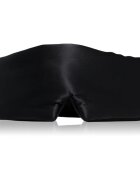 Notino Silk Collection Travel Sleeping Mask Black mască pentru dormit Black 1 buc
