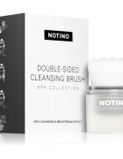 Notino Spa Collection Double-sided cleansing brush perie pentru curățarea profundă a tenului Grey